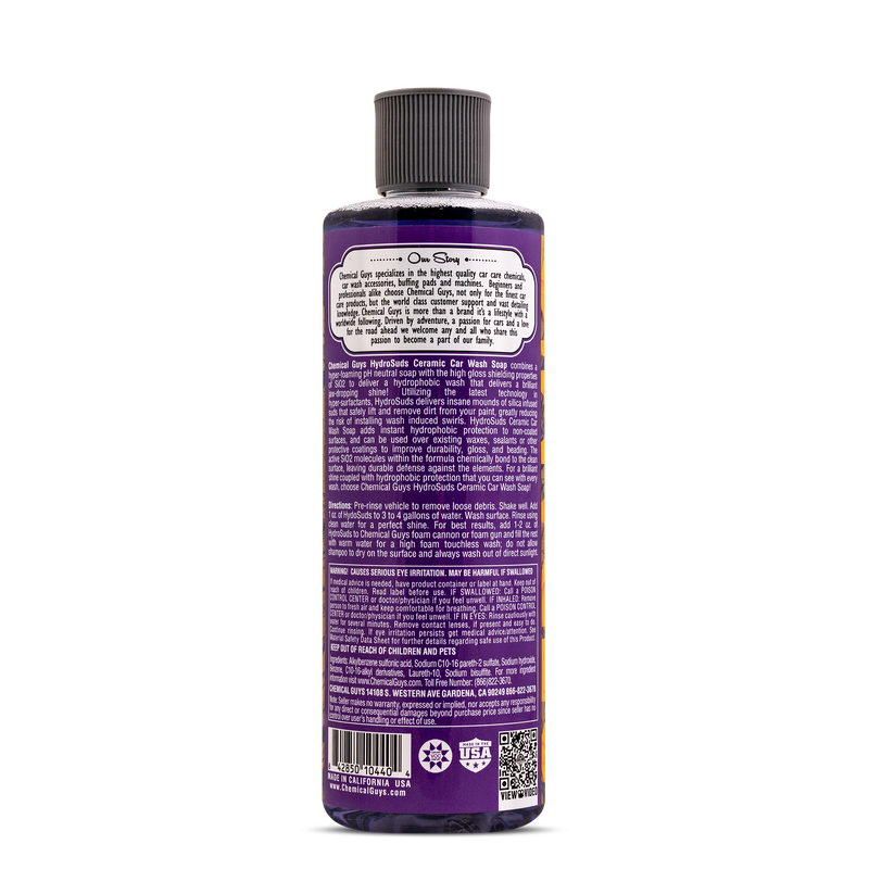 Шампунь Chemical Guys Hydrosuds high-gloss hyper foaming SiO2 ceramic car wash soap