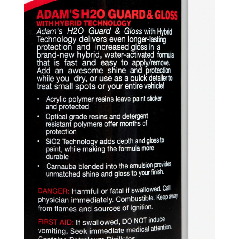 Силант Adam's H2O Guard & Gloss