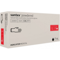 Рукавички латексні Santex 100 шт.
