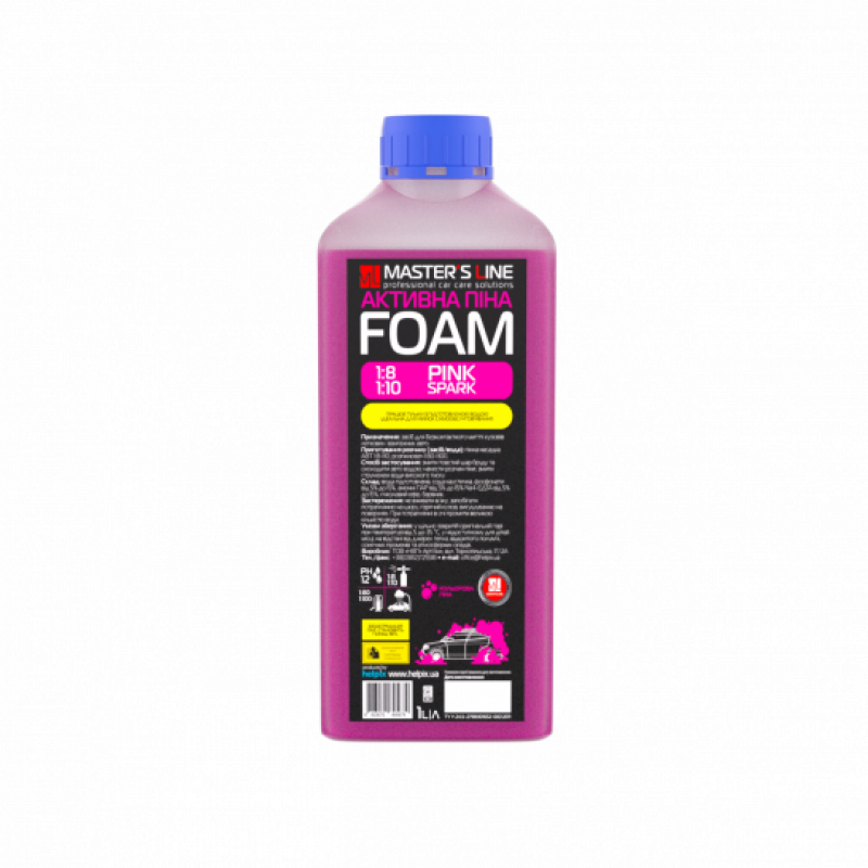 Кольорова активна піна 
