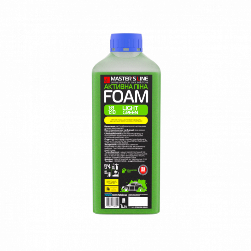 Кольорова активна піна 
