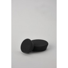 Полірувальний пад ZviZZer THERMO Pad, black Ø 70/20/55 mm, чорний, м'який ZV-TP00007020BK