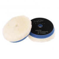 Thermo Wool Pad, blue Ø 90/30/80 Хутряний пад на синьому, середньої жорстк термо поролоні (ротор) ZV-TW00009030MC