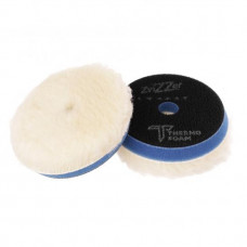 Thermo Wool Pad, blue Ø 90/30/80 Хутряний пад на синьому, середньої жорстк термо поролоні (ротор) ZV-TW00009030MC