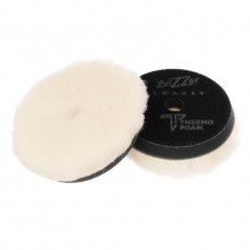 Thermo Wool Pad, anthrazit Ø 90/30/80 Хутряний пад на чорному, м'якому термо поролоні (РОТОР) ZV-TW00009030FC