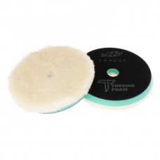 Thermo Wool Pad, green Ø 140/30/125 Хутряний пад на зеленому, жорсткому термо поролоні (РОТОР) ZV-TW00014030HC