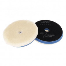 Thermo Wool Pad, blue Ø 140/30/125 Хутряний пад на синьому, середньої жорстк термо поролоні (ротор) ZV-TW00014030MC