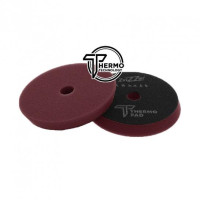 Полірувальний пад ZviZZer THERMO Pad, red Ø140/20/125 mm, червоний, м'який ZV-TP00014020RD
