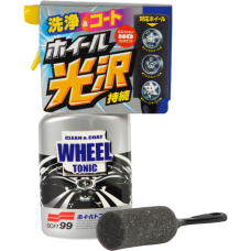 Захисне покриття дисків SOFT99 Wheel Tonic 400. Для блиску та гідрофобного ефекту