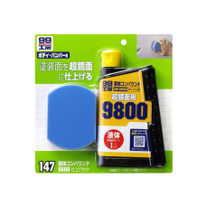 Абразивна паста SOFT99 Super Liquid Compound #9800. Для ручного полірування