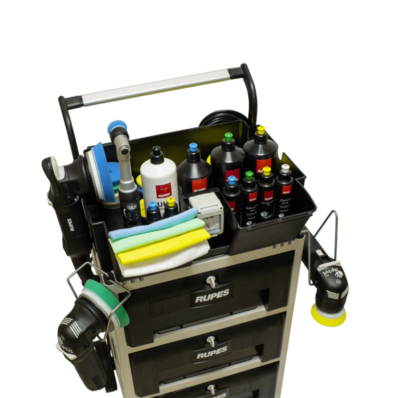 Мобільна система зберігання з розеткою RUPES Carrier STD.