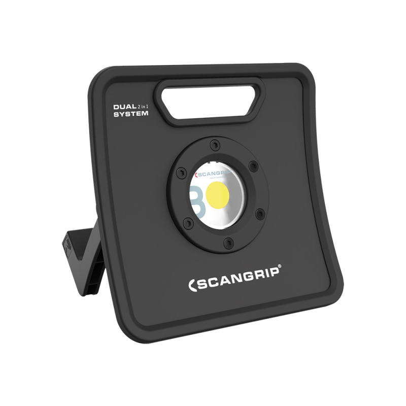 Scangrip Nova 4K C+R 3000 lm. Універсальний прожектор із кабелем і акумулятором