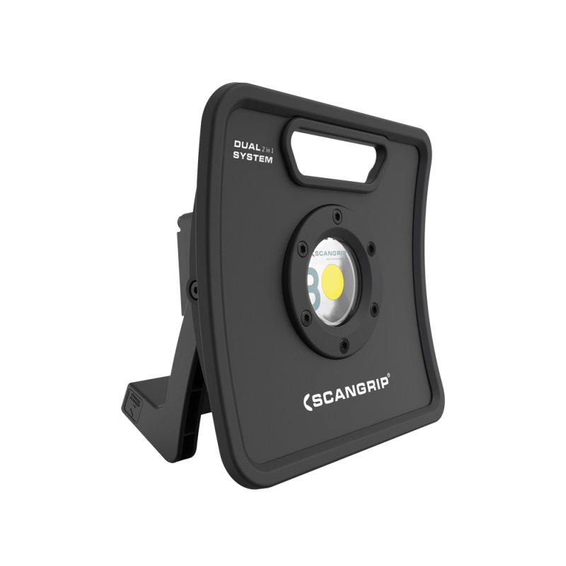 Scangrip Nova 4K C+R 3000 lm. Універсальний прожектор із кабелем і акумулятором