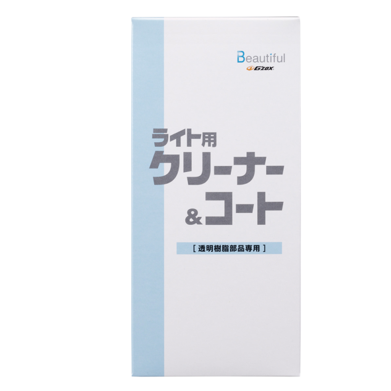 G'zox Headlight Cleaner & Coat Kit. Захисне покриття для прозорого пластику