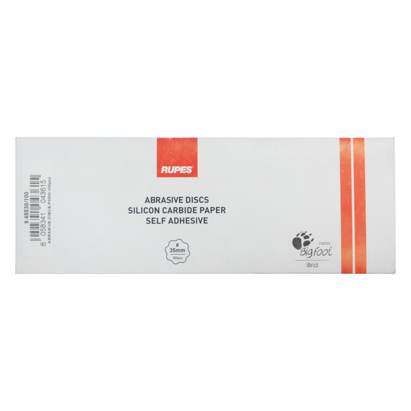 RUPES Adhesive Disk for Denibbing P3000 Ø35 mm 10 pcs. Абразивні клейкі диски