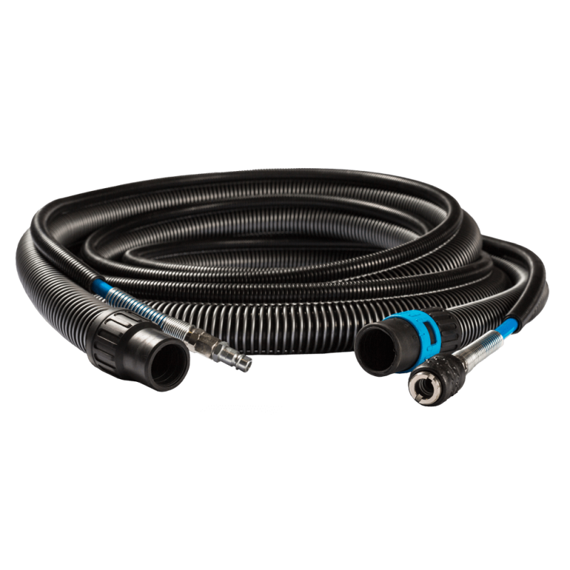 RUPES Conic Hose Assembly Antistatic. Конічний пиловідвідний шланг для пневмоінструменту, 8 м