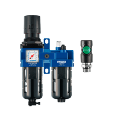 Блок підготовки повітря Prevost ALTO 3 Filter-Regulator-Lubricator with Wall Bracket. Для пневмообладнання, з лубрикатором