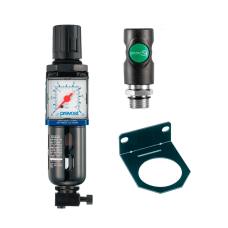 Блок підготовки повітря Prevost ALTO 1 Filter-Regulator with Wall Bracket. Для пневмообладнання