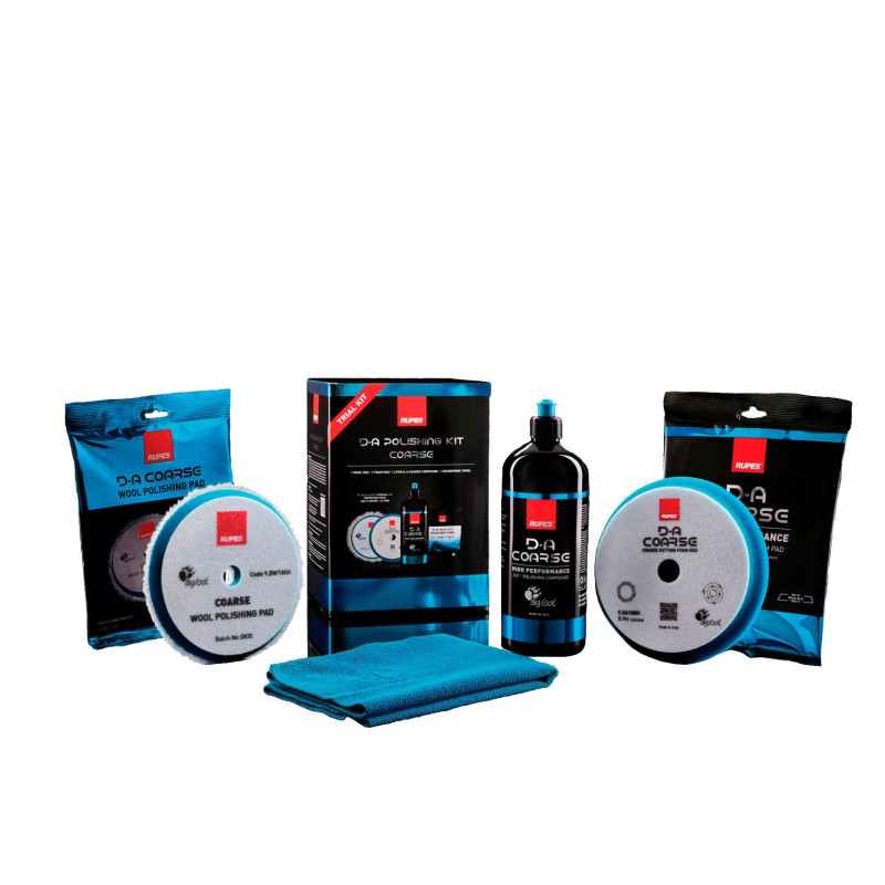 Набір для полірування RUPES Trial Kit D-A Coarse Ø180.