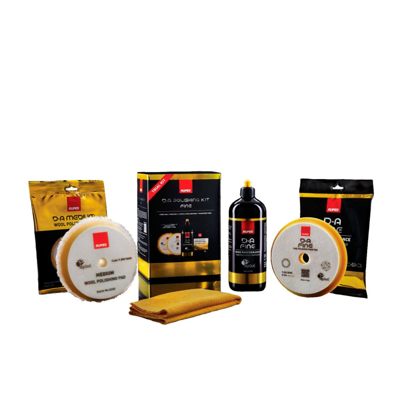 Набір для полірування RUPES Trial Kit D-A Fine Ø180.