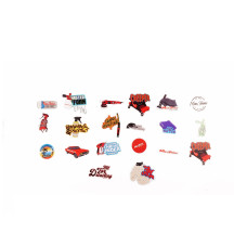 MaxShine Sticker Pack. Набір наліпок