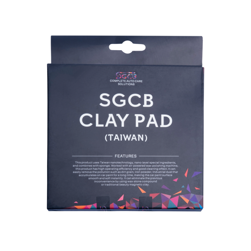 Дисковий автоскраб SGCB Clay Bar Pad Fine Grade Ø150 mm. Для очищення незмивних забруднень