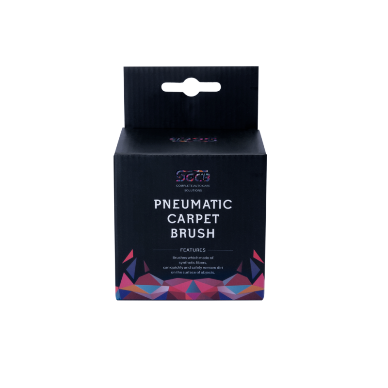 SGCB Pneumatic Carpet Brush Medium. Щітка для чищення килимів і оббивки, 90 мм