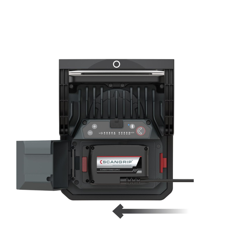 Scangrip Nova 10 CAS Cordless Bundle. Лампа робочого освітлення на акумуляторі