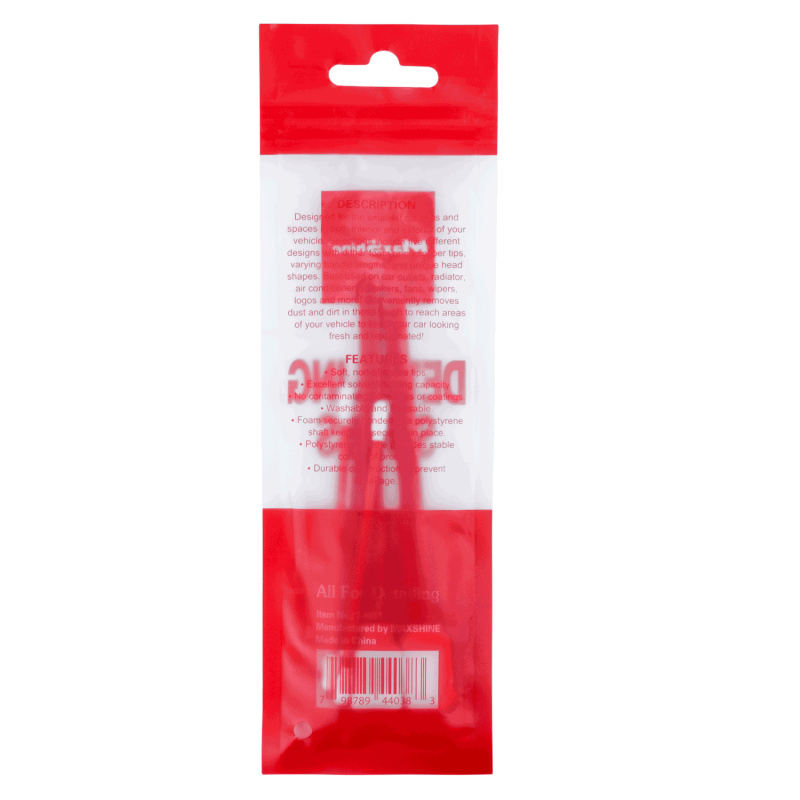 MaxShine Detailing Swabs. Набір тампонів для очищення отворів
