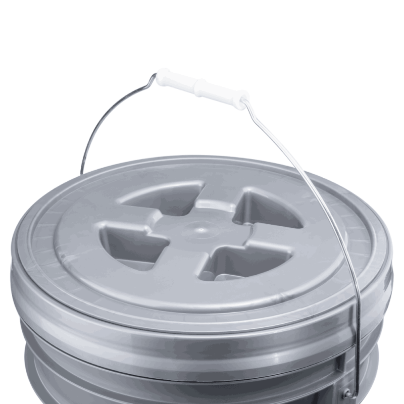 MaxShine Detailing Bucket with Gamma Lid. Відро з кришкою для мийки автомобіля