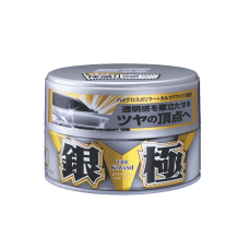 Твердий віск SOFT99 Kiwami Extreme Gloss Wax Silver. Для екстремального блиску світлих автомобілів