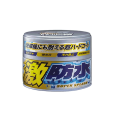 Твердий віск SOFT99 Water Block Wax P&M. Для потужного гідрофобу та глянцевого блиску світлих автомобілів