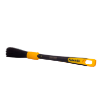 Work Stuff Detailing Brush Rubber Black 16 mm. Зносостійкий синтетичний пензель з прогумованою ручкою