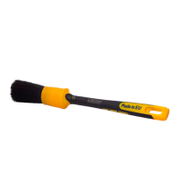 Work Stuff Detailing Brush Rubber Black 30 mm. Зносостійкий синтетичний пензель з прогумованою ручкою