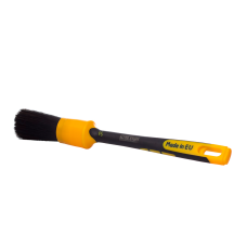 Work Stuff Detailing Brush Rubber Black 30 mm. Зносостійкий синтетичний пензель з прогумованою ручкою