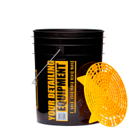 Work Stuff Detailing Bucket Black & Separator. Відро чорного кольору з брудоуловлювачем