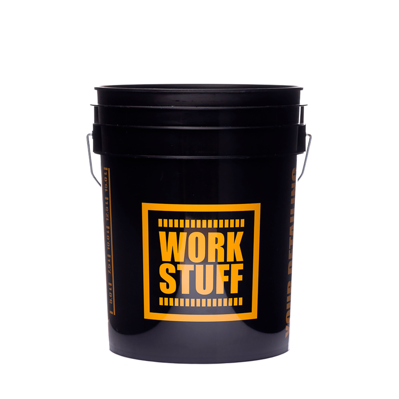 Work Stuff Detailing Bucket Black & Separator. Відро чорного кольору з брудоуловлювачем