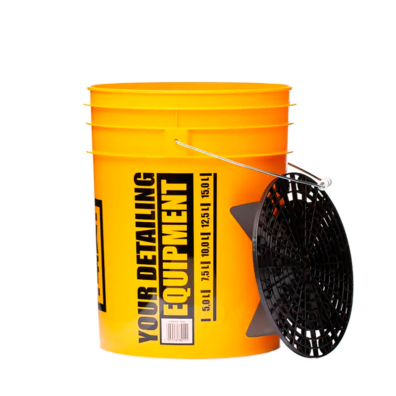 Work Stuff Detailing Bucket Yellow & Separator 20 L. Відро жовтого кольору з брудоуловлювачем