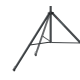 Scangrip Tripod 4.5 m. Штатив для розміщення ламп робочого освітлення