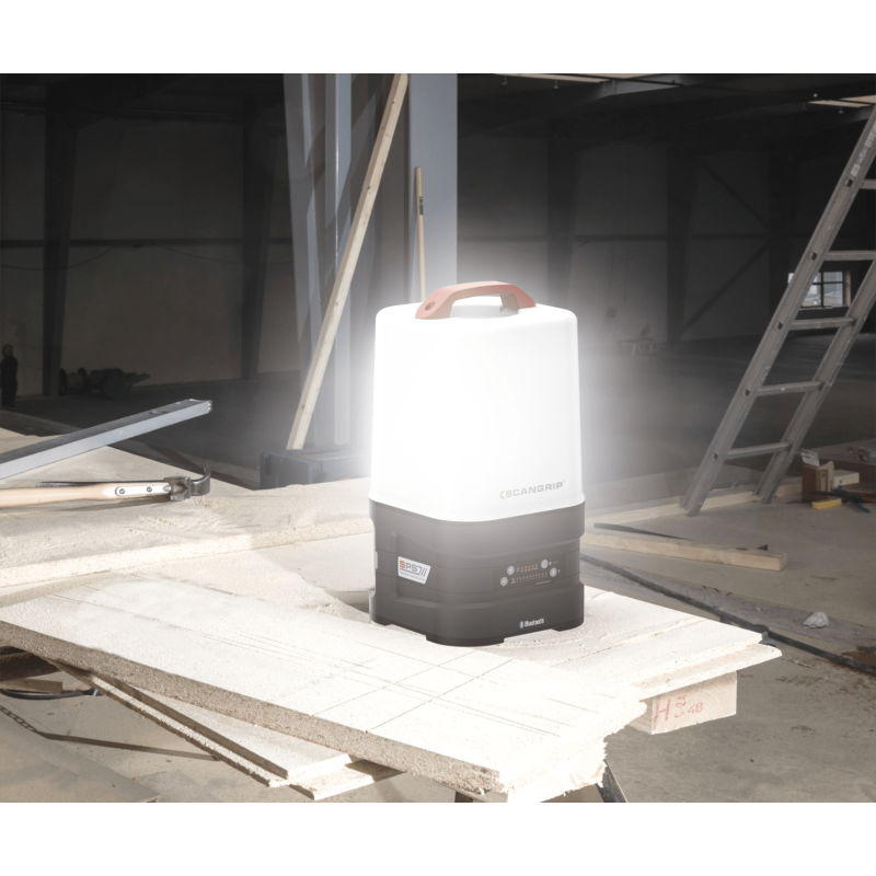 Scangrip Area 10 SPS. Акумуляторний прожектор із круговим освітленням