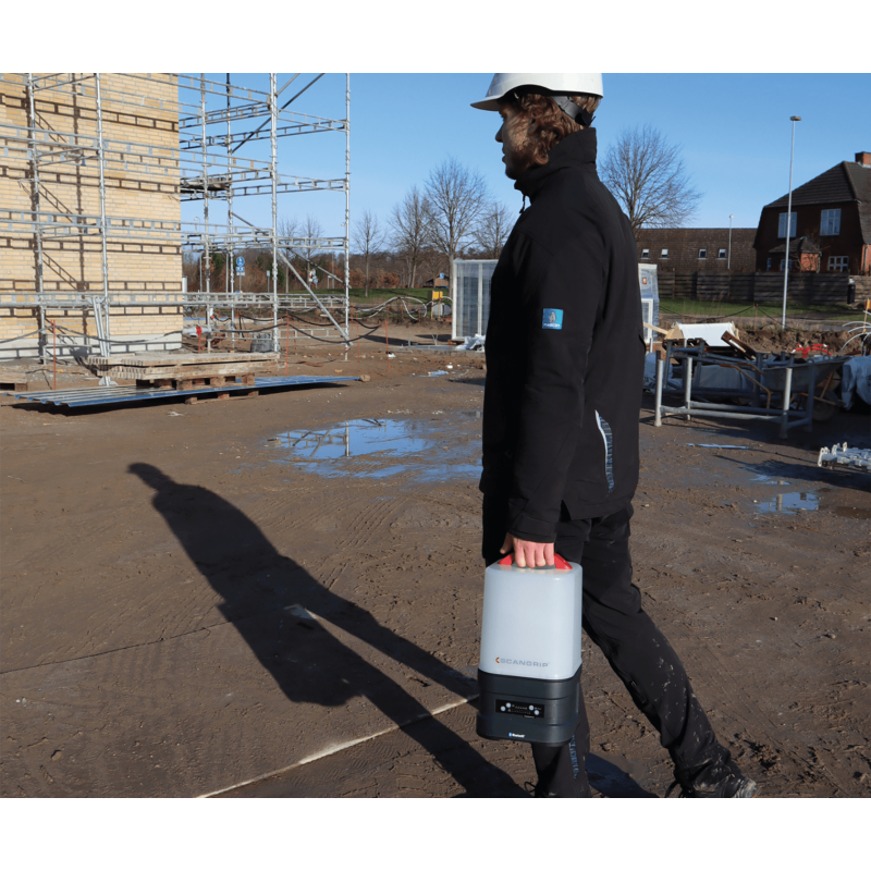 Scangrip Area 10 SPS. Акумуляторний прожектор із круговим освітленням