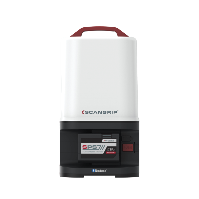 Scangrip Area 10 SPS. Акумуляторний прожектор із круговим освітленням