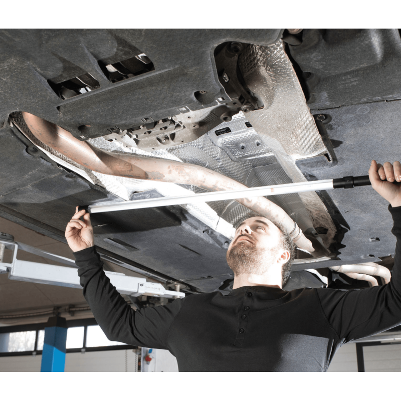 Scangrip Line Light Bonnet C+R 1000 lm. Телескопічна світлодіодна лампа на акумуляторі