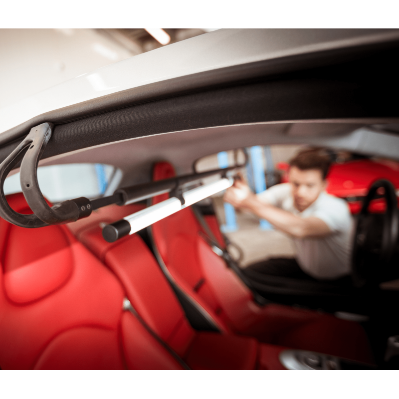 Scangrip Line Light Bonnet C+R 1000 lm. Телескопічна світлодіодна лампа на акумуляторі