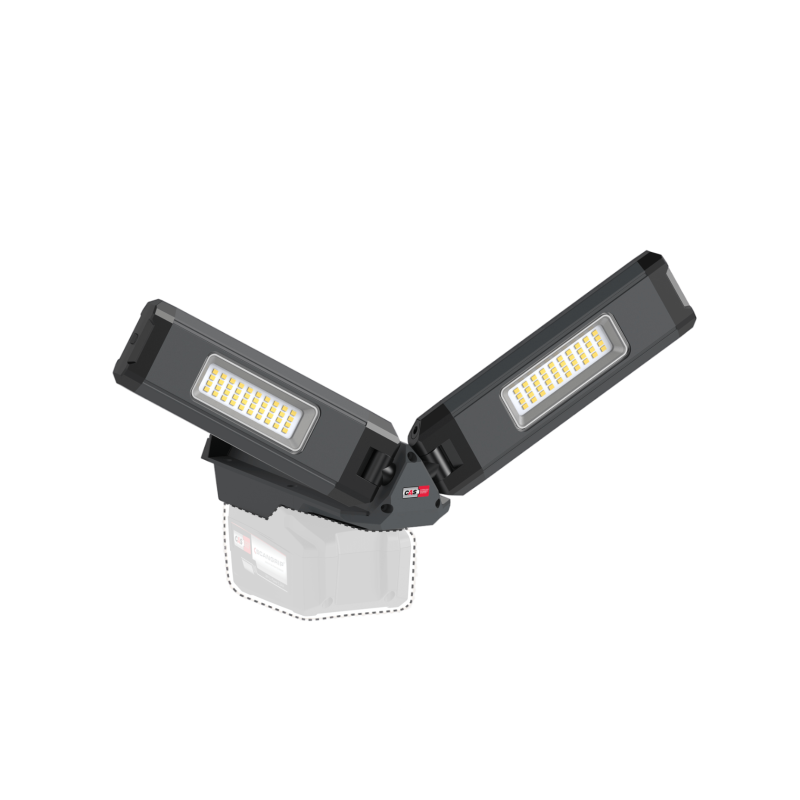 Scangrip Duo Connect. LED-прожектор із двома поворотними головками