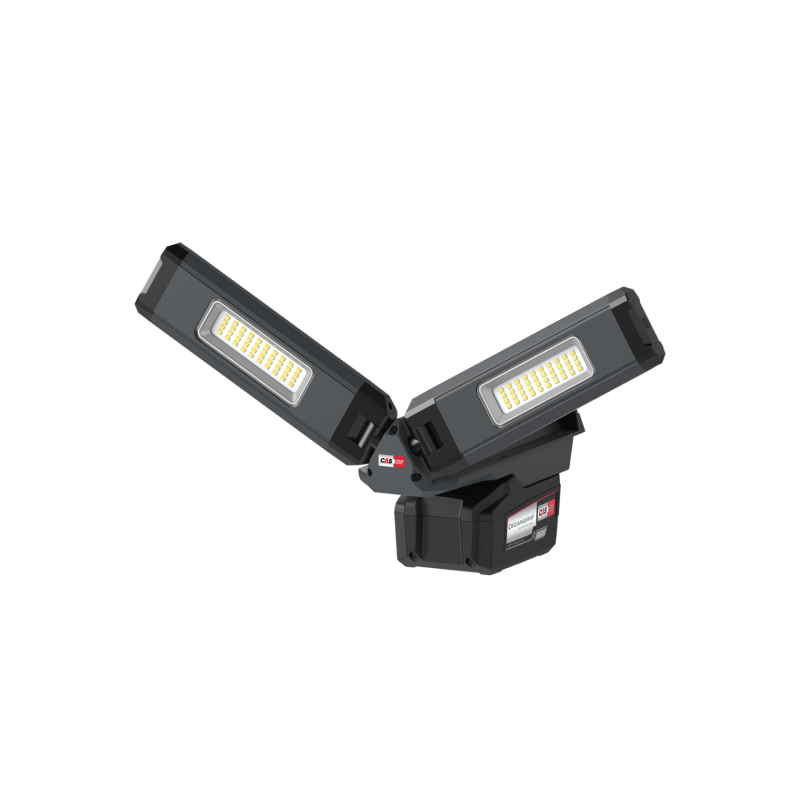 Scangrip Duo Connect. LED-прожектор із двома поворотними головками