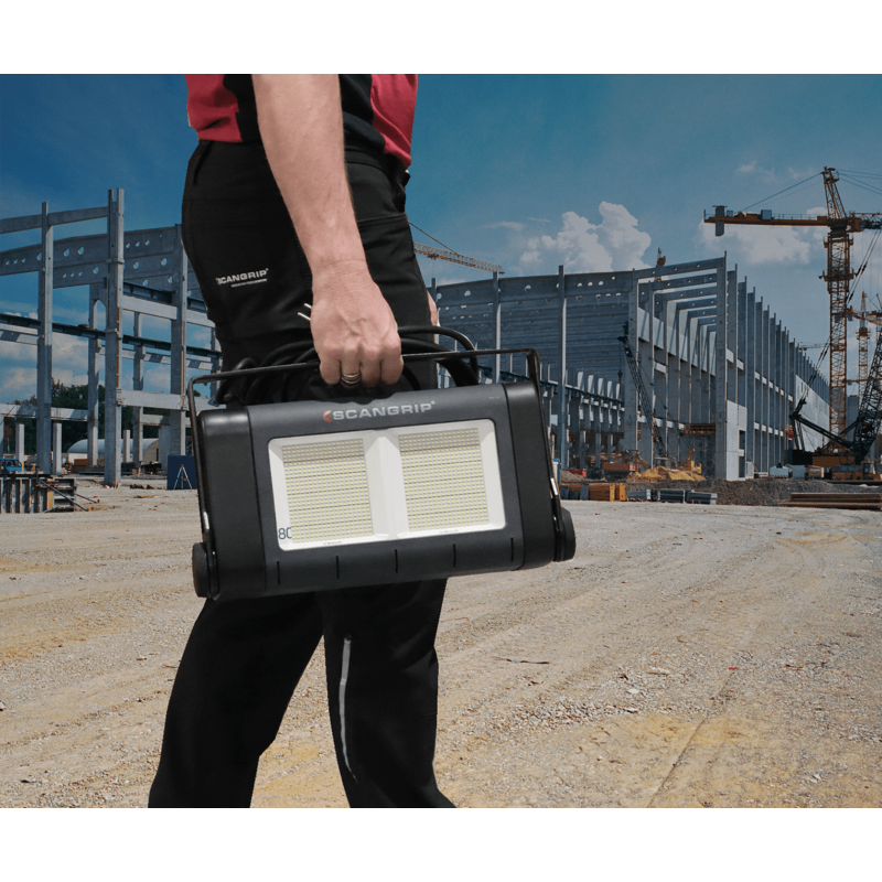 Scangrip Site Light 80. Високопродуктивний прожектор для зовнішнього та внутрішнього освітлення