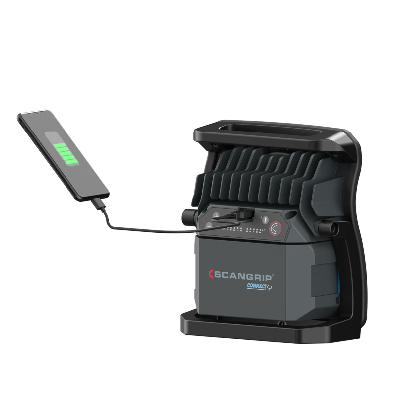 Scangrip Nova 4 Connect. Потужний прожектор з Bluetooth управлінням