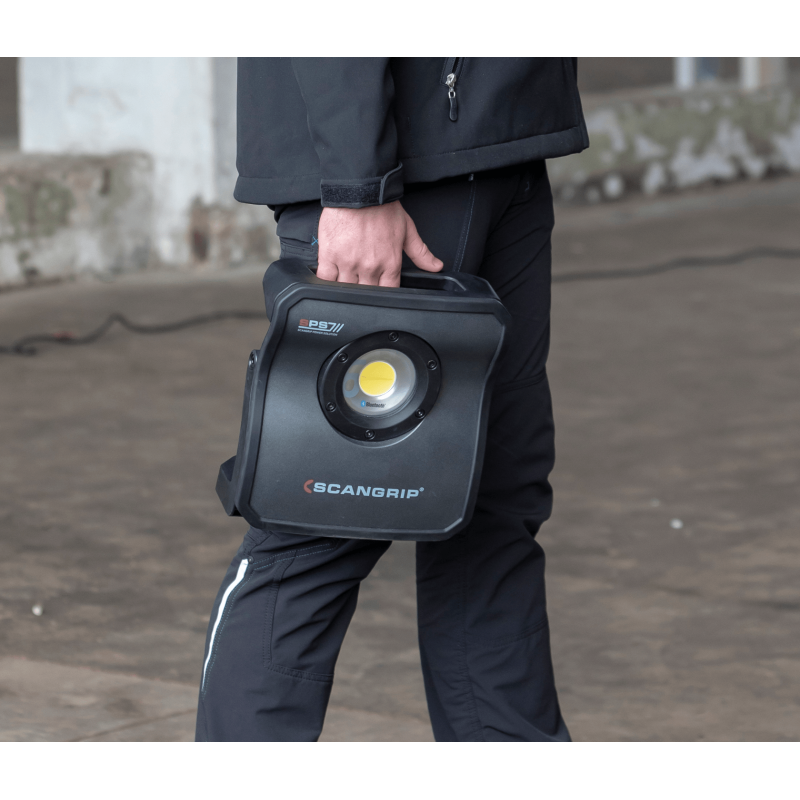 Scangrip Nova 6 SPS 6000 lm. Потужний прожектор з Bluetooth управлінням