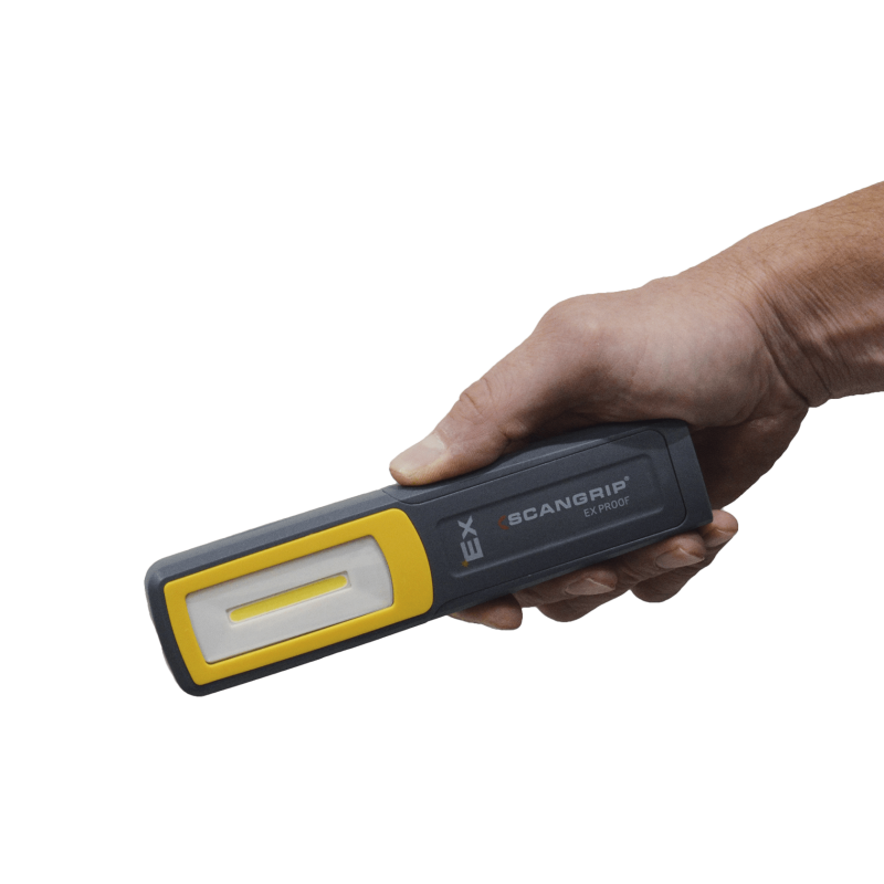 Scangrip MIDI-EX. Вибухостійкий акумуляторний портативний ліхтар з поворотною головкою